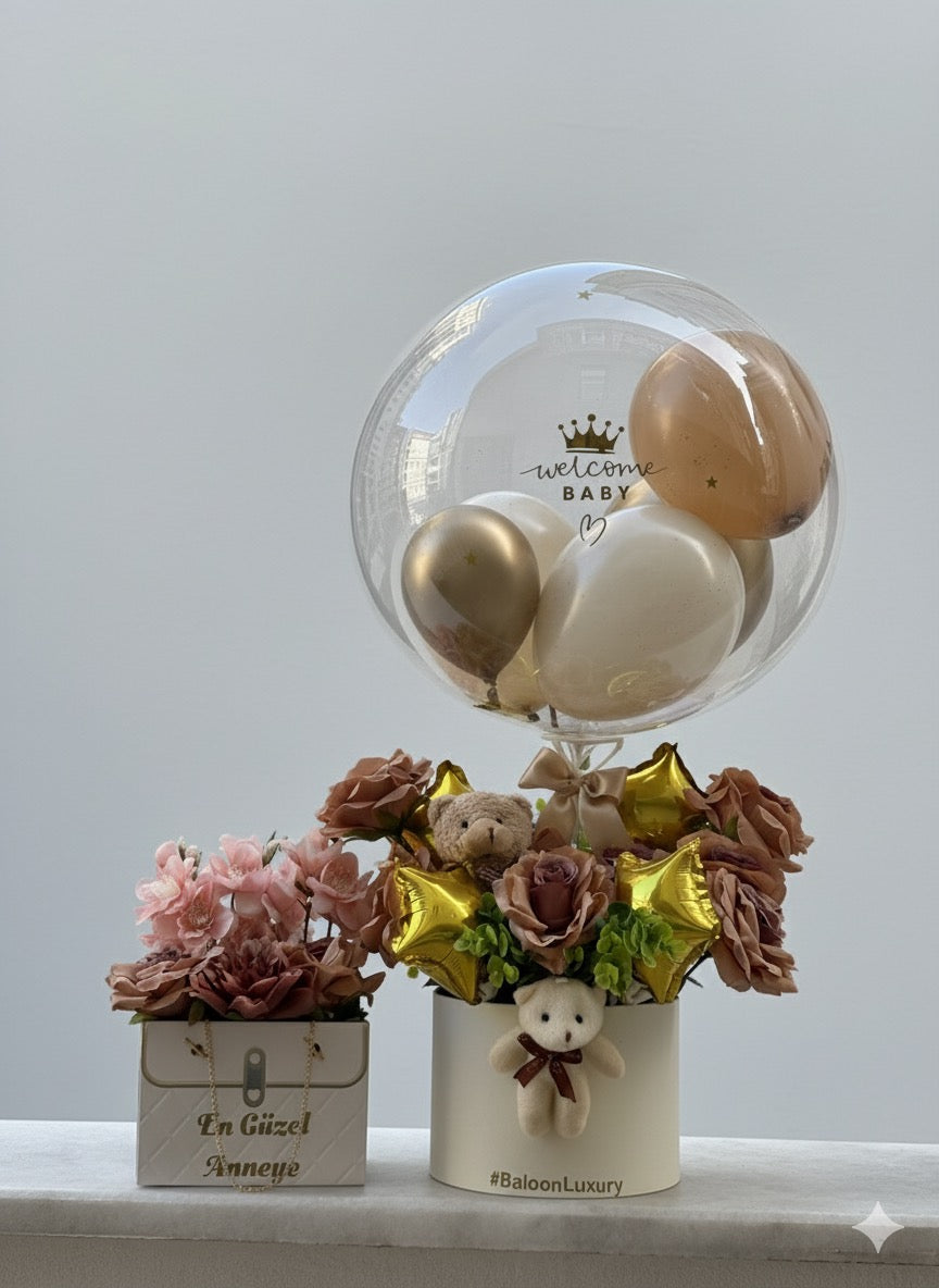 Yıldız Bebek Hediye Balon seti