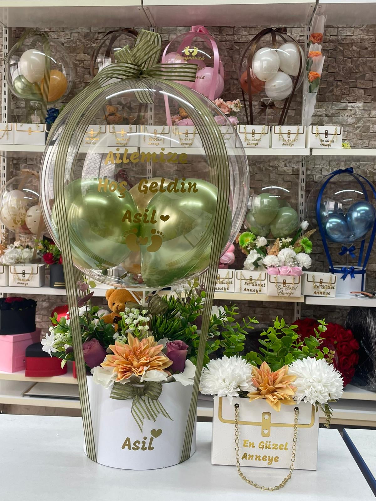 Hoş Geldin Bebek Balon Kutusu