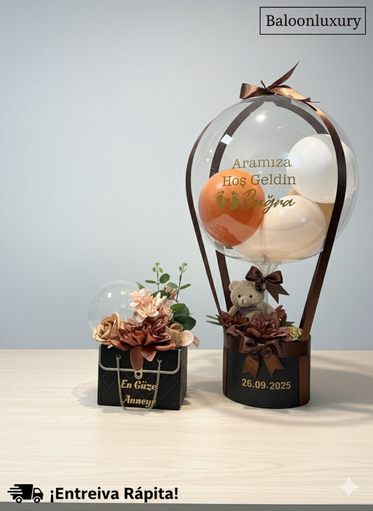 Luxe Baby Bloom (Hediye Balon Kutusu)