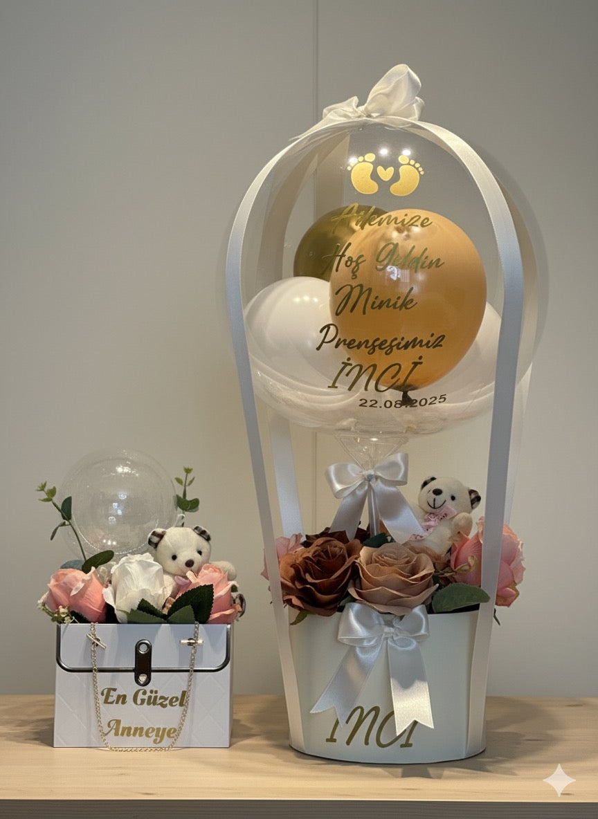 Elit Baby Touch Anne Bebek Balın Hediye Set