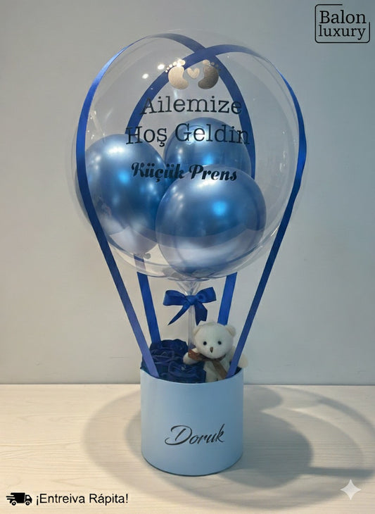 Pembe - Mavi Balon Kutusu