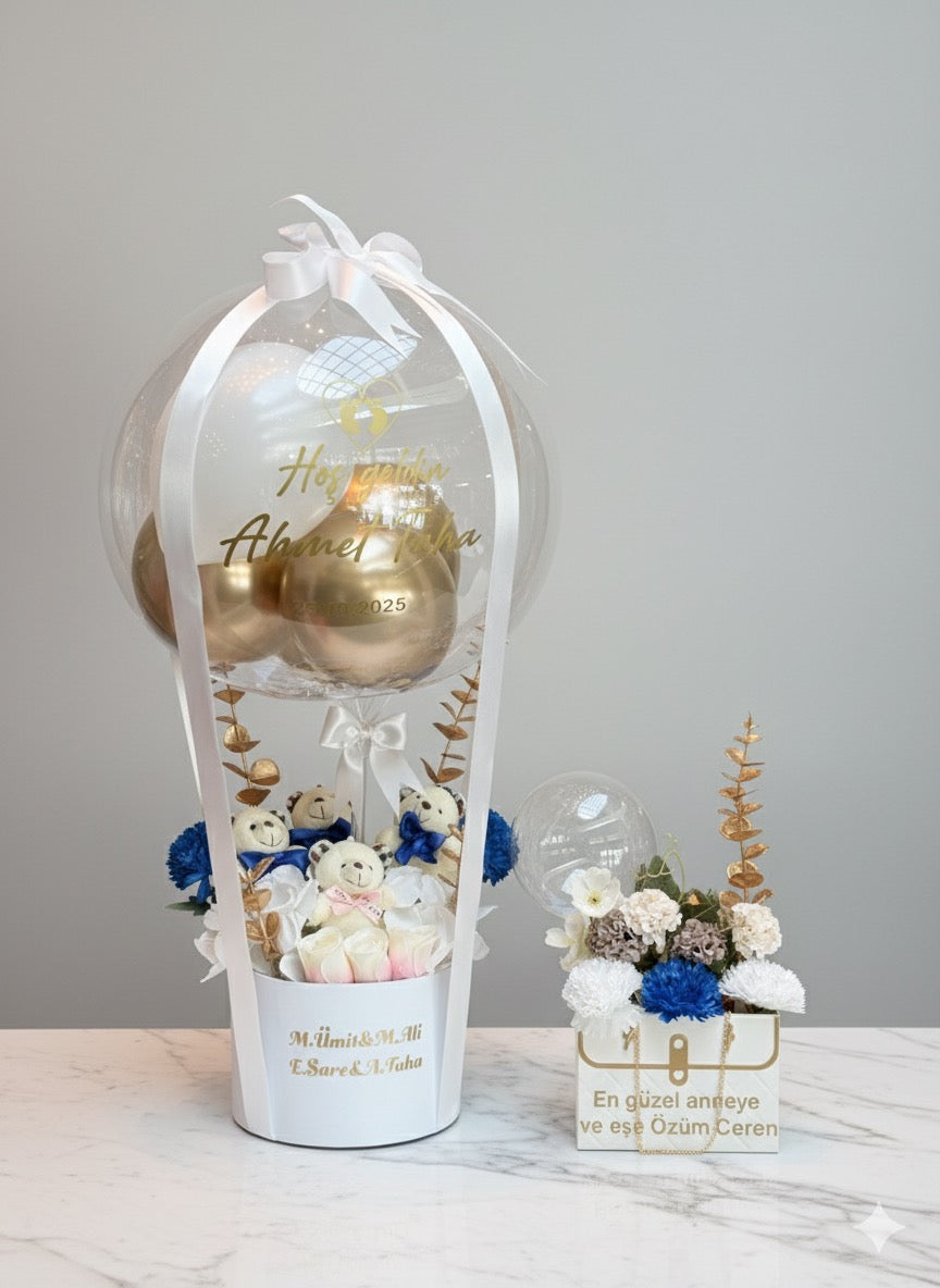 Altın Hoşgeldin Anne Bebek Seti