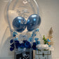 Blue Grace Welcome Set – Hoş Geldin Bebek Balon & Hediye Kutusu
