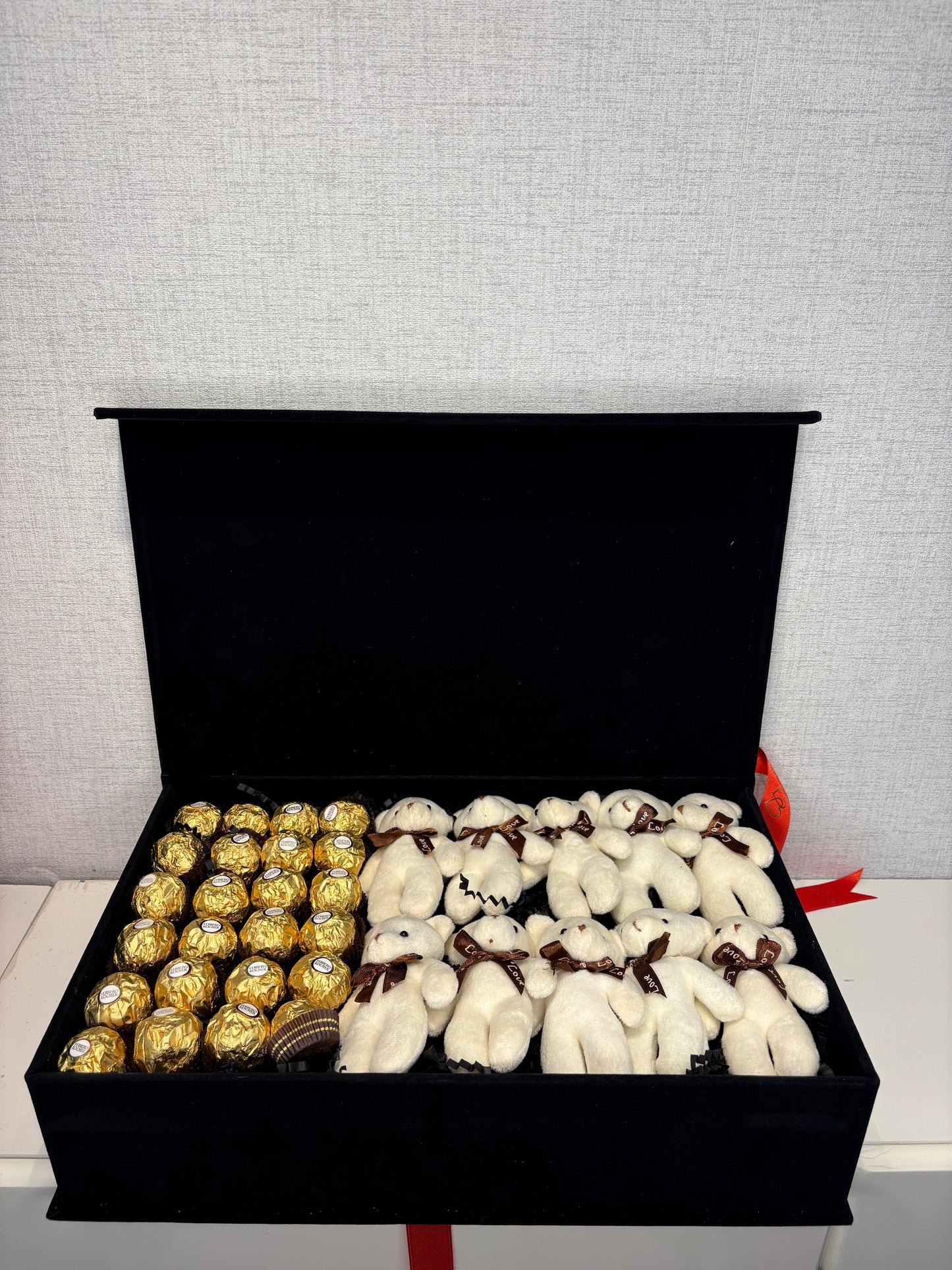 Luxe Teddy & Chocolate Box – BaloonLuxury Özel Tasarım