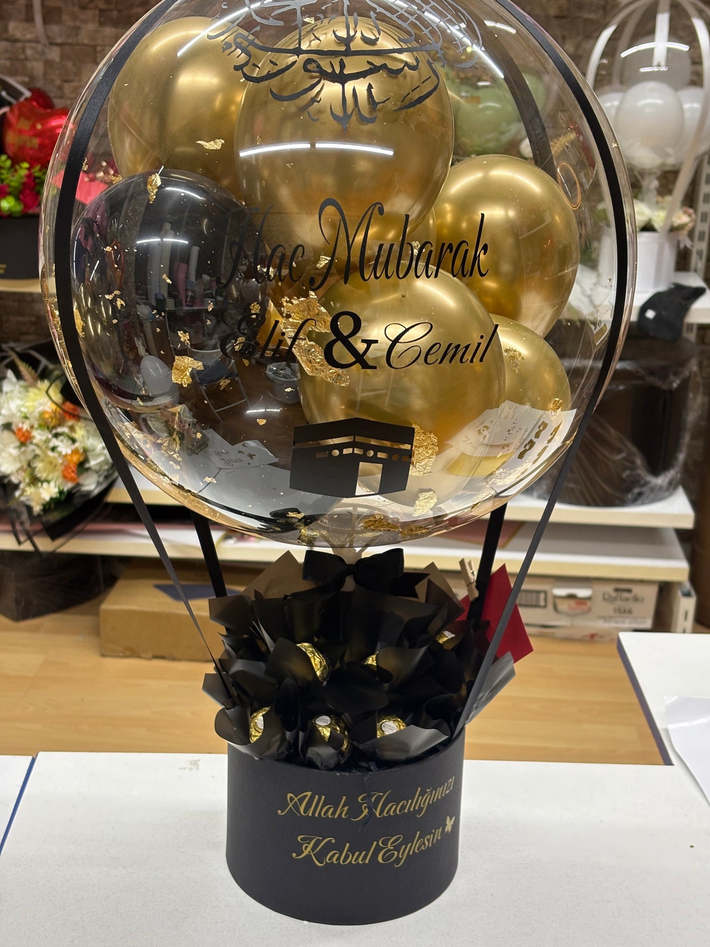 Hac Dönüşü Özel Tasarım Balon Hediye