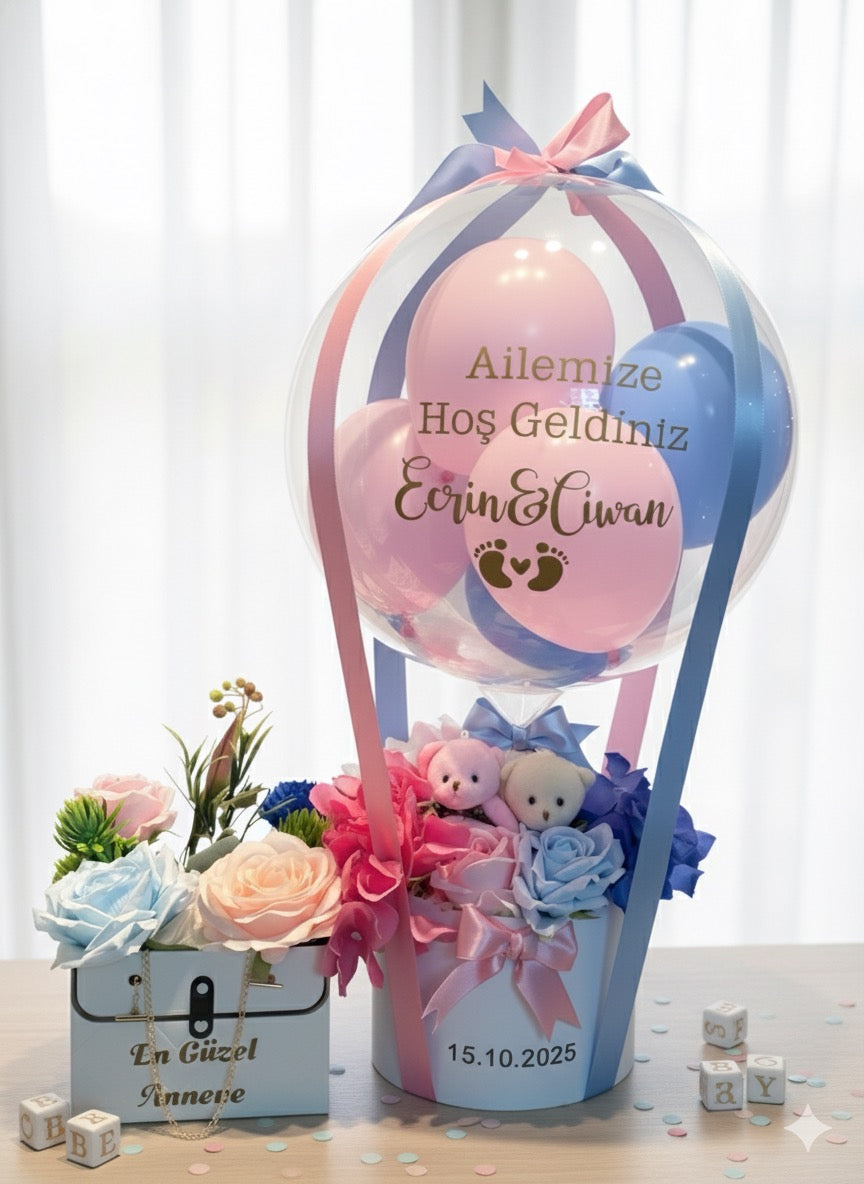 İkiz Bebek Hediye seti