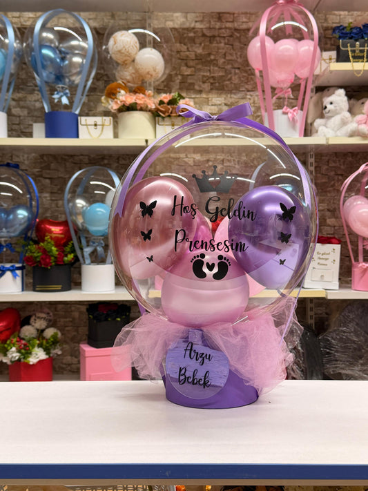 Yeni Hayat  Lila  Renk – Premium Baby Welcome Gift