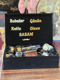 Babalar Günü Hediye Kutusu – Türk Kahveli ve Çikolatalı Premium Erkek Hediye Seti