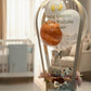 Hoş Geldin Bebek Balon Kutusu – İsimli, Peluş Ayıcık ve Çiçek