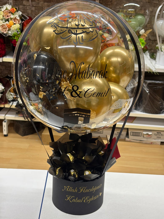 Hac Dönüşü Özel Tasarım Balon Hediye