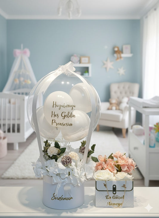 Beyaz Melek  Hoş Geldin Bebek  Hediye Set