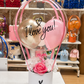 Pembe Çiçekli Doğum Günü Balon Hediyesi | BaloonLuxury