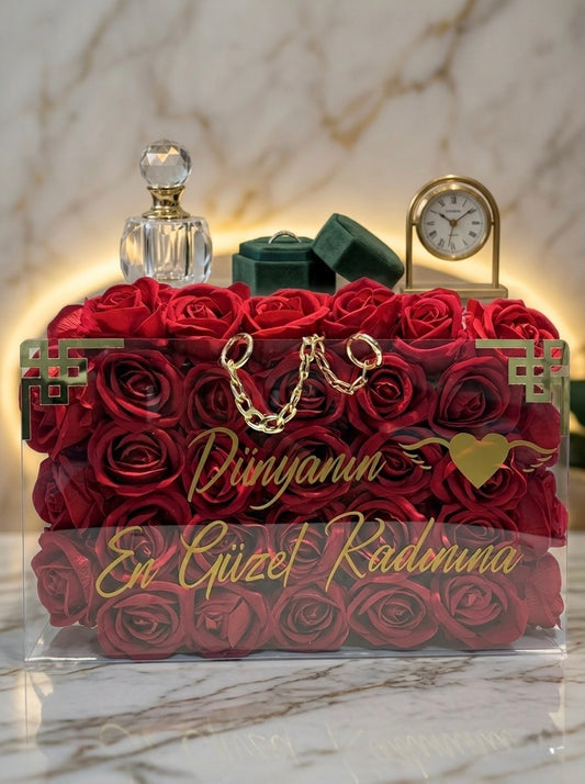 Dünyanın En Güzel Kadınına – 75 Gül VIP Tasarım