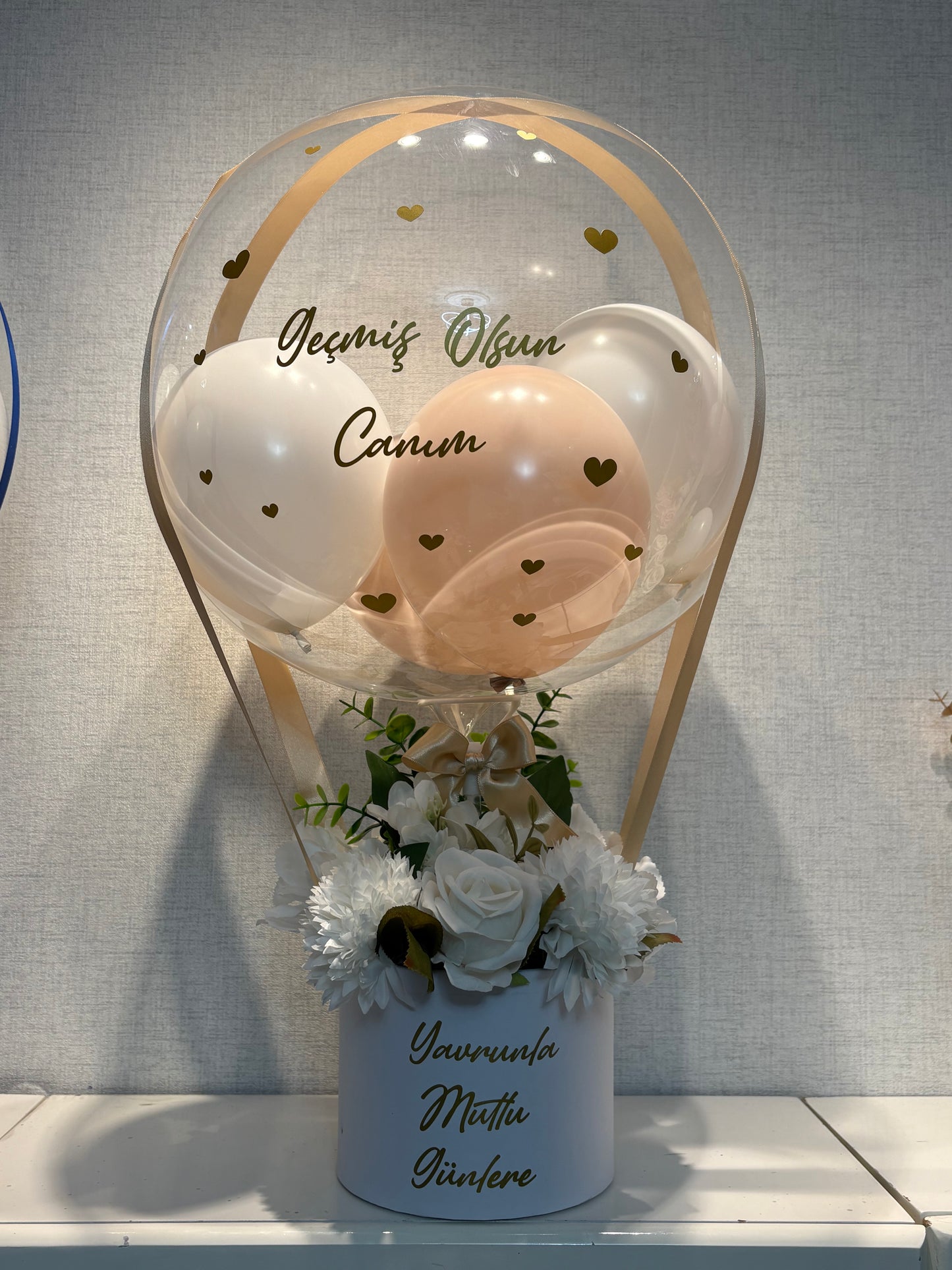 Bebek hediye balon kutusu