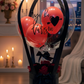Aşk Kafesi Premium Kırmızı Gül & Kişiye Özel Şeffaf Balon
